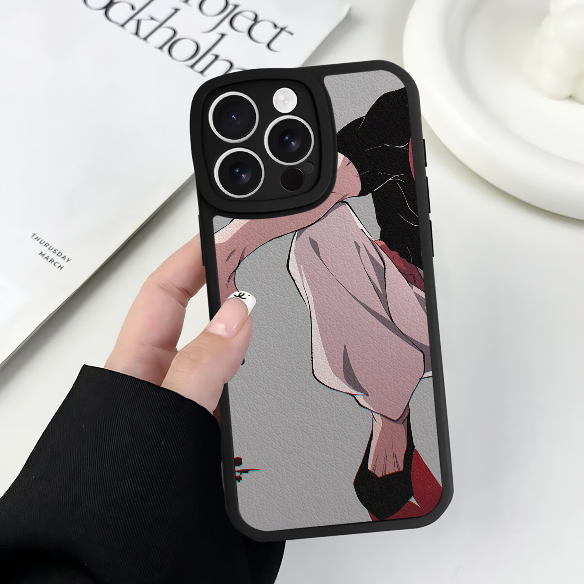 （画像用） SPY×FAMILY间谍家家酒 【iPhone 16シリーズ対応】シリコンスマホケース（レザー調） 材質：シリコン